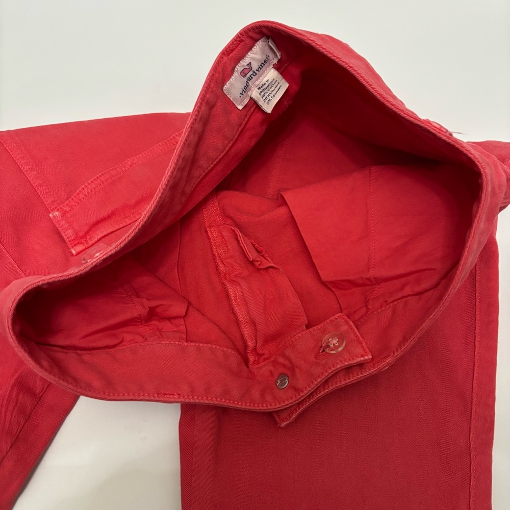 Red Denim Jeans Vineyard Vines size 4